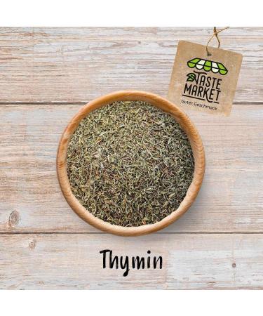  TASTE Guter Geschmack 200g Thyme - Dried & Regulated - Grass Tea Spices - Button Mark - Buy Online on GoSupps.com