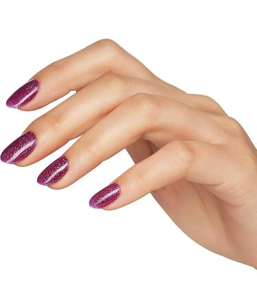 Bluesky Gel Nail Polish Mulled Wine CS29 Purple Glitter Long Lasting Chip Resistant 10 ml (Requires Drying Under UV LED Lamp) - Buy Online on GoSupps.com