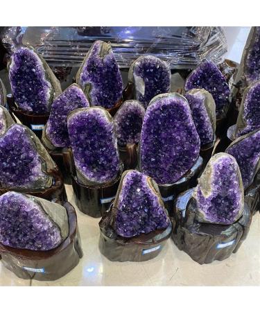 1pc Natural Amethyst Geode Quartz Cluster Crystal Specimen Crystal Cluster