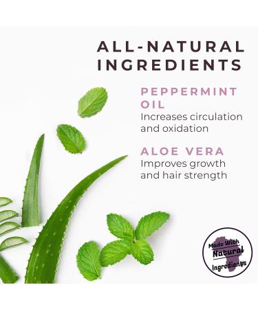 African Afro Strengthen & Restore Edge Treatment | All-Natural Hair Growth & Scalp Treatment with Peppermint Oil | Cruelty-Free Hair Care for Men & Women | 4 Fl Oz - Buy Online on GoSupps.com