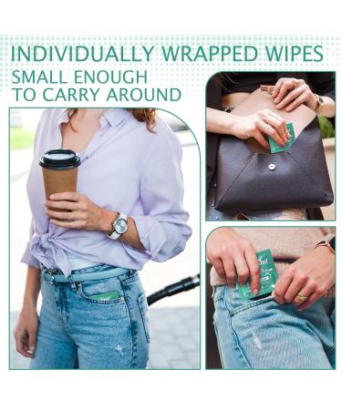 Timgle 100 Pcs Travel Deodorant Wipes - Antiperspirant Body Wipes for Men Women & Teens | Jasmine Scent | Perfect for Sports & Travel  - Buy Online on GoSupps.com