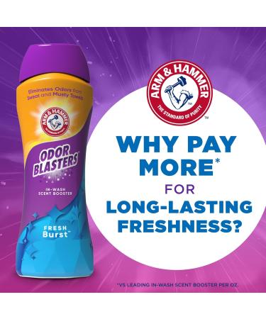 Arm & Hammer Odor Blasters In-Wash Scent Booster - Fresh Burst 37.8oz | International Shipping Available - Buy Online on GoSupps.com