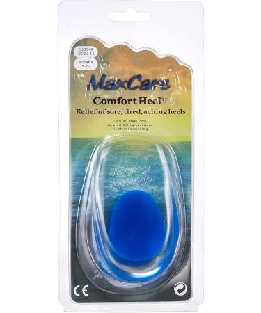 TechSmile Gel Heel Cushions - Plantar Fasciitis Support Pads for Shoes | Comfort & Pain Relief | 1 Pair - International Shipping Available - Buy Online on GoSupps.com