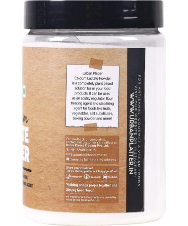 Calcium Lactate Powder 300 Gm (10.58 OZ) Source of Calcium Spherification Bone Health  - Buy Online on GoSupps.com