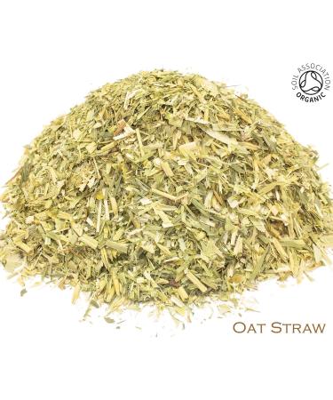 Oat Straw and Tulsi Leaf Organic Herbal Infusion (25 Unbleached Tea Bags - 50g) - Buy Online on GoSupps.com