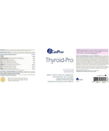 CanPrev Thyroid-Pro Women 60 V-Caps 60 count - Buy Online on GoSupps.com