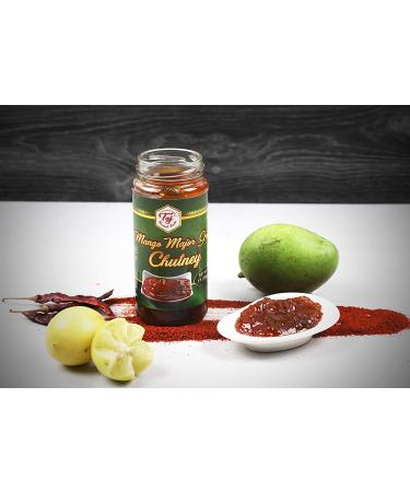 TAJ Gourmet Mango Major Grey Chutney 320g (11.2oz) - Buy Online on GoSupps.com