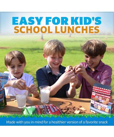 Happy Snacks Animal Crackers: Plant-Based Ingredients, Nut & Peanut-Free. Fortified with Vitamins & Minerals, No Artificial Ingredients - 8 Oz Bag Variety Pack (Pack of 6) - Buy Online on GoSupps.com