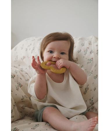 BIBS Baby Bitie Teether BPA Free | Made in Denmark | Star Design - Pink Plum - Buy Online on GoSupps.com