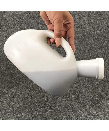 Pee Bottle Collector Male Urinal Portable Men's Male Bed Urinal Potty Pee Bottle 2000ML Collector with 1.6M Tube - Buy Online on GoSupps.com
