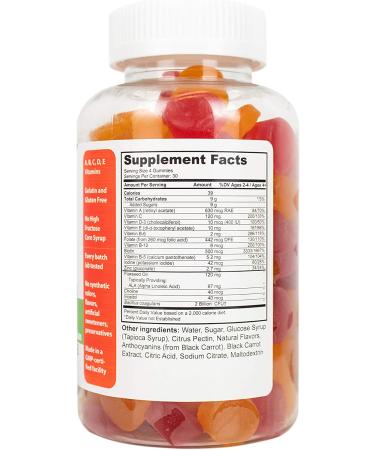 DrFormulas Multivitamin Gummies with Omega 3, Probiotics, and Essential Nutrients | Nexabiotic for Kids and Adults | 120 Count, Kosher Vegetarian Formula - Buy Online on GoSupps.com