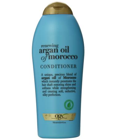 OGX Renewing Moroccan Argan Oil Conditioner 25.4 Ounce Salon Size