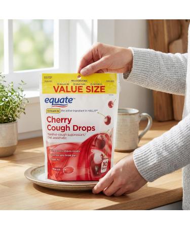 Cough Drops 160 Count Gluten Free Throat Lozenges Gluten Free Menthol Drops Resealable Bag for Adults and Children 5 Years and Older (Pack of 1) - Buy Online on GoSupps.com