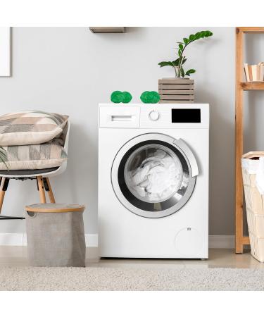 Relaxdays Laundry Ball Plastic 50% Ceramic Green 9 x 10.5 x 10.5 cm - Buy Online on GoSupps.com