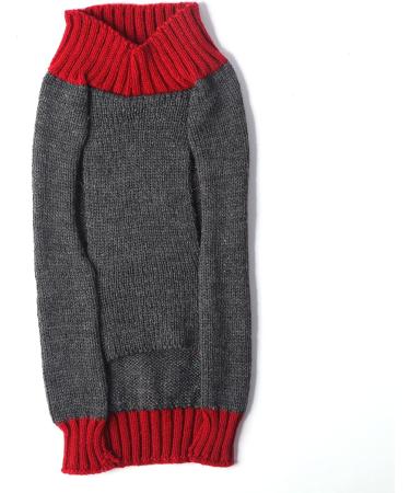 Hrttsy Christmas Dog Sweater - Warm Winter Coat for Small to X-Large Dogs - Grey Elk Puppy Pullover & Cat Clothing - Buy Online on GoSupps.com