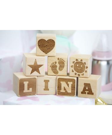 Personalized Baby Gift Ideas | Engraved Wooden Toys & Name Decorations - Joyful Newborn Gifts from Woodenziac - Buy Online on GoSupps.com