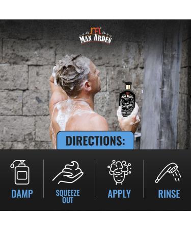 I Am Energetic Shampoo + Body Wash 250ml - Sulfate & Paraben Free | Buy Internationally - Buy Online on GoSupps.com