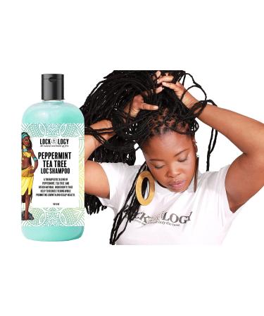 Lockology Peppermint Tea Tree Organic Dreadlock Shampoo - Natural, Cleansing Haircare for Dreads - Buy Online on GoSupps.com