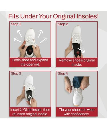 Thrive Orthopedics X-Glide Carbon Fiber Insole - 1-Piece Rigid Foot Plate | Advanced Lightweight Technology for Support & Recovery - Buy Online on GoSupps.com