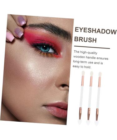 FOMIYES 21 Pcs Eye Shadow Brush Eyeshadow Bunny Ear Scrunchies Convenient Eye Makeup Brush Travel The Face - Buy Online on GoSupps.com