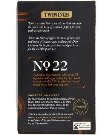 Twinings Dark Caramel Tea Bags 80g - 40 Count (Pack of 1) - Rich and Decadent Flavor - Buy Online on GoSupps.com