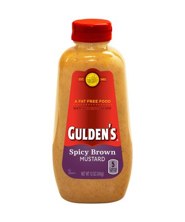 Gulden's Spicy Brown Mustard, 12 oz