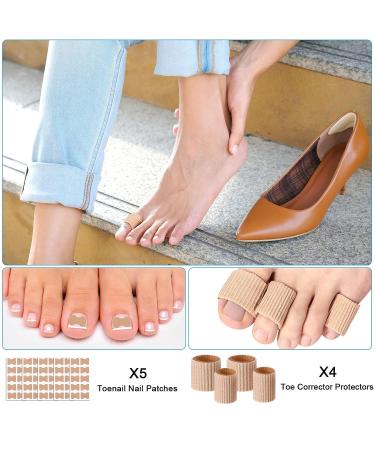Ingrown Toenail Removal Kit - Professional Pedicure Tool Set for Seniors, Includes Clippers, Corrector Patch, and Strips for Thick Toe Nails - Pain Relief Treatment - Buy Online on GoSupps.com