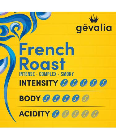 Gevalia French Roast Dark Ground Coffee - 20 oz Bag - Buy Online on GoSupps.com
