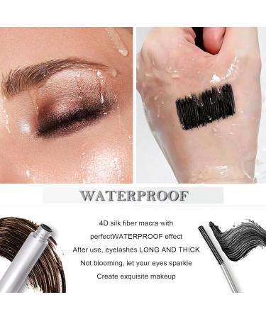 DAGEDA 2PCS Metal Mascara 6D Curling Eyelash Iron Mascara Long Lasting Metal Rod Mascara Non-Clumping Flake Proof Bristle Less Metal Mascara Smudge Proof Mascara Metal Wand Multicolor - Buy Online on GoSupps.com