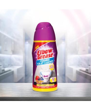 Elbow Grease Foaming Toilet Cleaner Deep Cleaning Action Berry Blast Fragrance 500 G - Buy Online on GoSupps.com