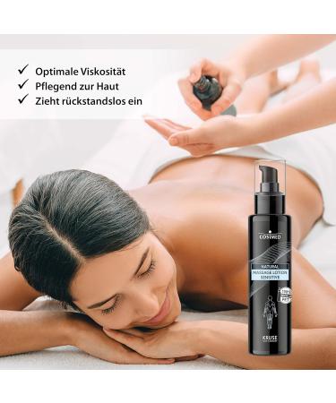 Black Edition Natural Massage Lotion | Sensitive Skin | 250 ml rPET - Soothing & Hydrating Formula for Sensitive Skin - Buy Online on GoSupps.com