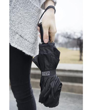 Third Floor Umbrellas 46 Inch Compact Lightweight Automatic Open/Close Travel Umbrella with Teflon Coating and Windproof Design - Buy Online on GoSupps.com