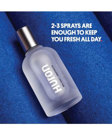 Huron Eau de Parfum - Everyday Fragrance for Men - Clean Aromatic Notes of Mandarin Cardamom Blue Sage Lavender & Ocean Air - Long Lasting Men's Cologne - Safe Clean Ingredients - 1.7 Fl. Oz. Sea Salt + Driftwood - Buy Online on GoSupps.com