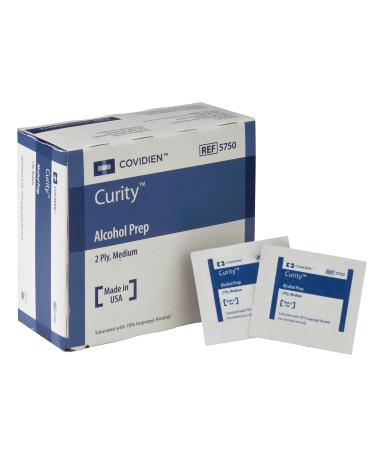 COVIDIEN 5750 Curity Alcohol Prep Sterile Medium 2-ply (Pack of 200)