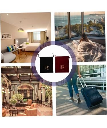 TOVINANNA 2 Pcs Storage Bag Travel Toiletry Reusable Produce Bag Travel Bag for Hair Styling Tools Fabric - Buy Online on GoSupps.com