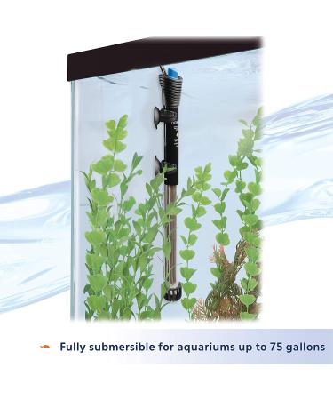 Aqueon 200 Watt Submersible Aquarium Heater for 75 Gallon Tanks - Buy Online on GoSupps.com
