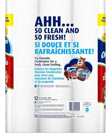 Charmin Ultra Strong Toilet Paper Double Roll Bonus Pack 12 Count - Buy Online on GoSupps.com