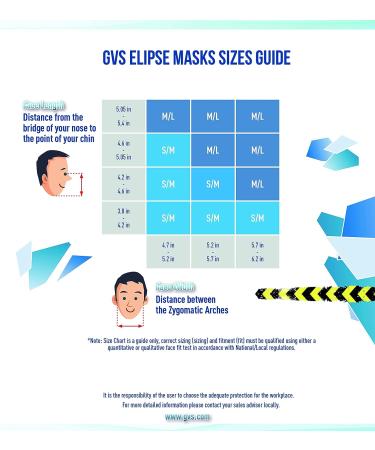 GVS ELIPSE P100 Elastomeric Half Mask Respirator with Source Control for Healthcare Professionals with Replaceable and Reusable Filters Included - Buy Online on GoSupps.com