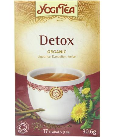 Yogi Tea | Detox - og | 6 x 17 bags - Buy Online on GoSupps.com