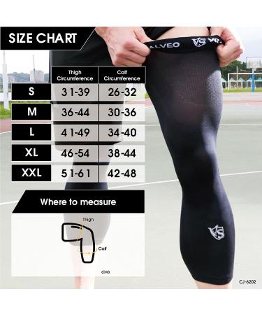 Vital Salveo Compression Knee Sleeve - Germanium Recovery Support for Running Basketball - X-Large - Buy Online on GoSupps.com