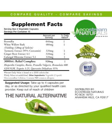 Pack of 2 - Advanced InflamEase with Turmeric  Curcumin  Enzymes and Boswellia - Vegetarian (Packaging May Vary) - Buy Online on GoSupps.com