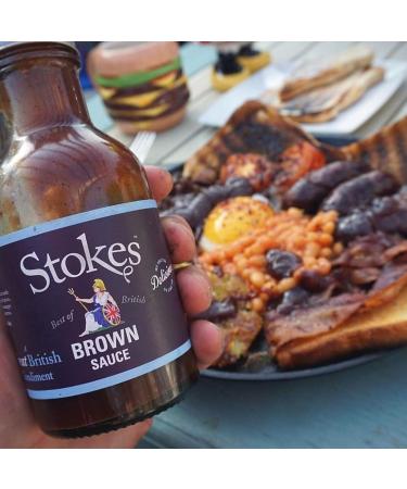 Stokes Brown Sauce 3x320g - Delicious Condiment Trio for Savory Delights - Buy Online on GoSupps.com