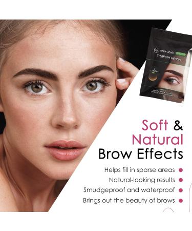 Marie-Jos & Co Henna Eyebrow Kit - Long-Lasting Eyebrow Color Pro Starter Kit - Buy Online on GoSupps.com