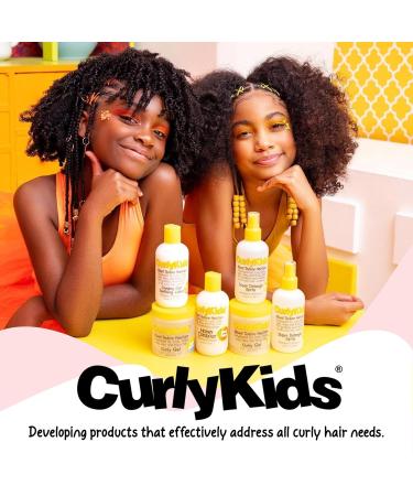 CurlyKids Super Detangling Spray 12 fluid ounces Hair Conditioner or Detangling Spray for Kids Frizz Control Easy Styling for All Curl Types Sulfate & Paraben Free 12 Fl Oz (Pack of 1) - Buy Online on GoSupps.com