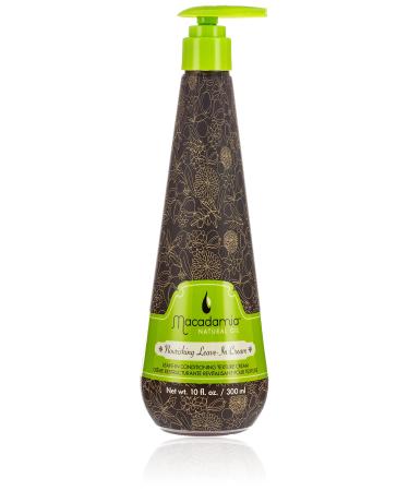Macadamia Oil Nourishing Leave-In Cream 100% Vegan  10 ounces Bottle