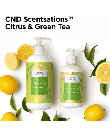 CND Hand and Body Lotion Scentsations Citrus & Green Tea - 245ml | Moisturizing Skin Care | International Shipping - Buy Online on GoSupps.com
