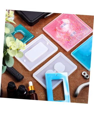 STOBOK 4pcs Switch Panel Mold Silica Gel Silicone Mold Epoxy As Shown 12.1X11.9X0.7CM - Buy Online on GoSupps.com