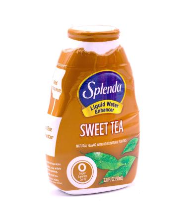 SPLENDA Liquid Sweet Tea Water Enhancer Drops 3.11 Fl Oz (Pack of 2) - Sugar Free, Zero Calorie, Natural Flavor Drink Mix - Buy Online on GoSupps.com