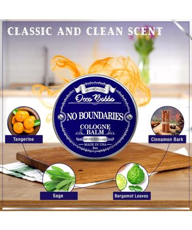 Occo Bobbo No Boundaries Solid Cologne - Classic and Clean Scent that Combines Woody-Fresh Musk Cedar and Citrus Notes - Made In The USA - All-Natural Ingredients - 2 oz No Boundaries 2 Ounce (Pack of 1) - Buy Online on GoSupps.com