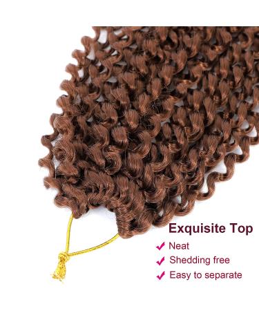 Dansama 18 Passion Twist Hair - Water Wave Bohemian Braiding Hair for Butterfly Crochet (Pack of 6, #30) - Buy Online on GoSupps.com